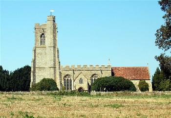 Bromham church from S Sep 2007
